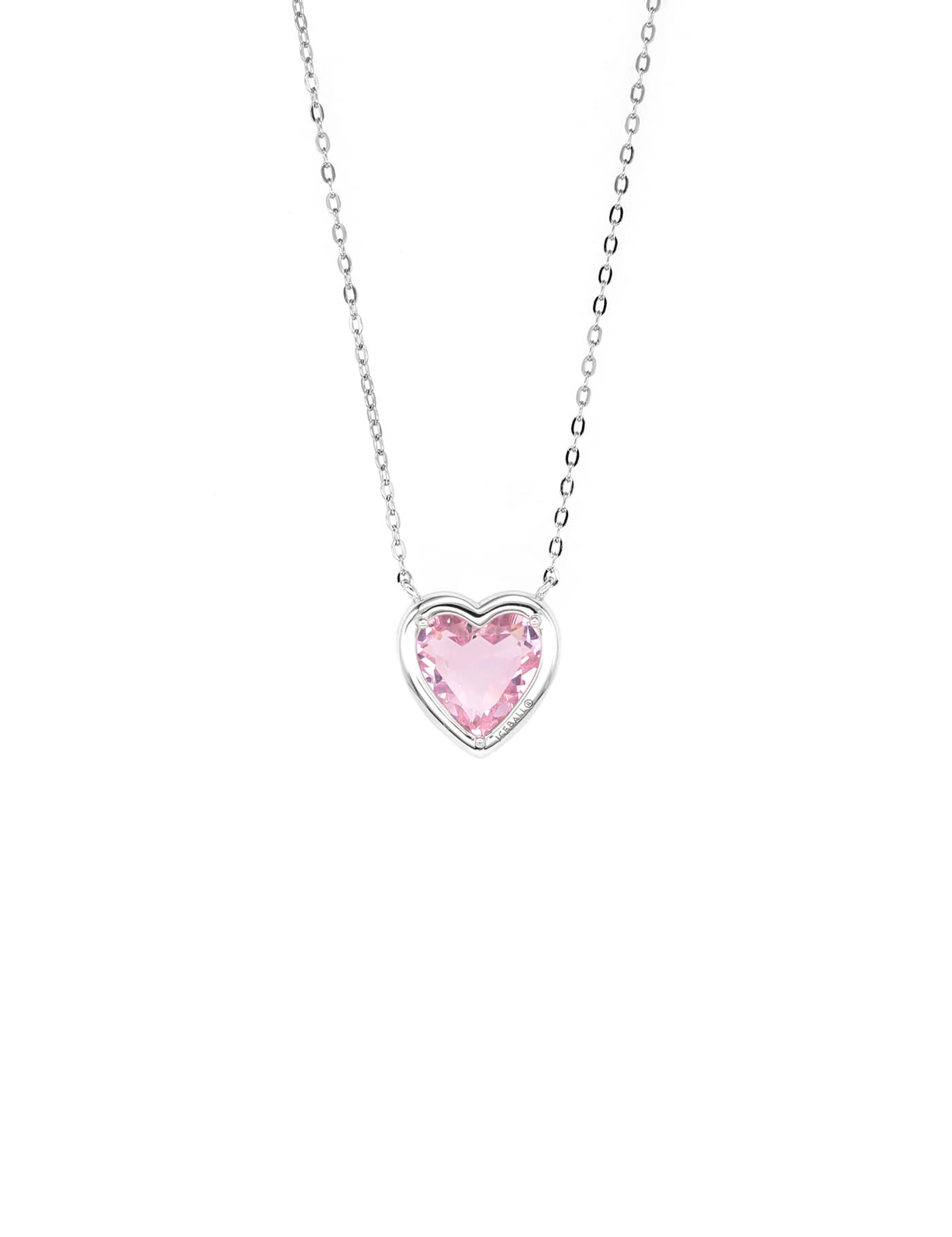 BIG heart pendant (Pink)