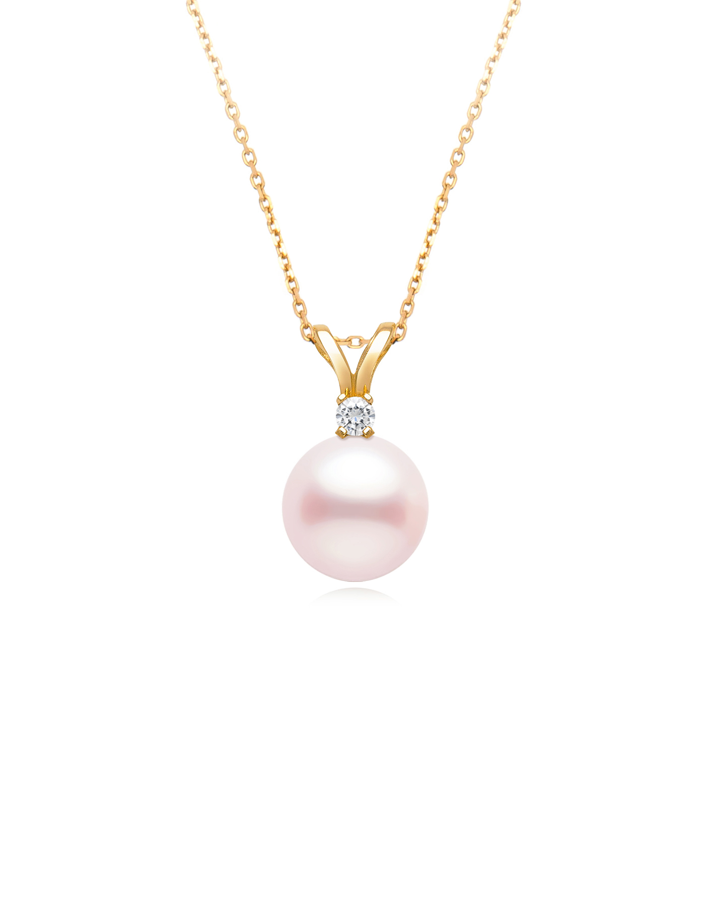 Queen&#039;s pearl necklace (Pink)