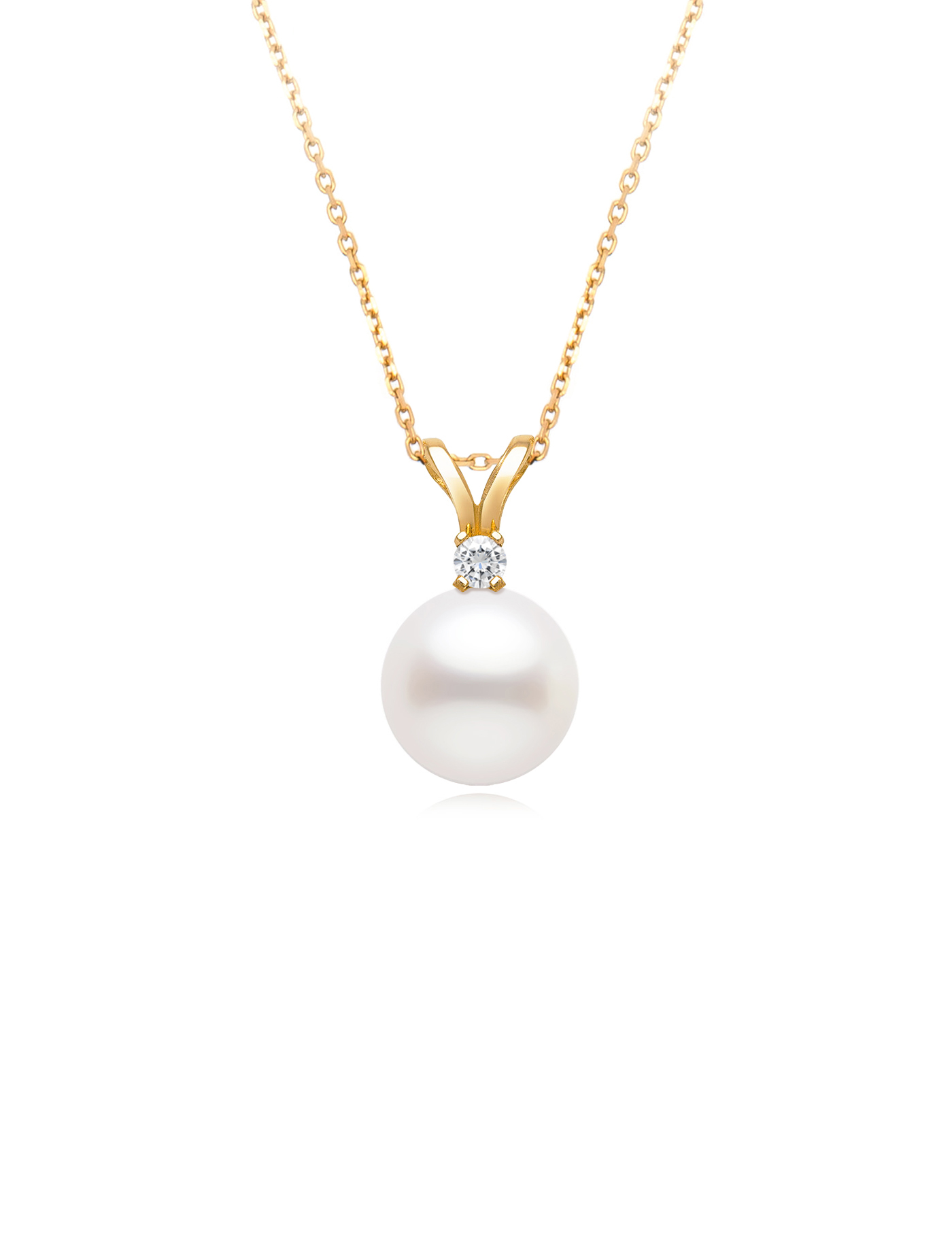 Queen&#039;s pearl necklace (White)