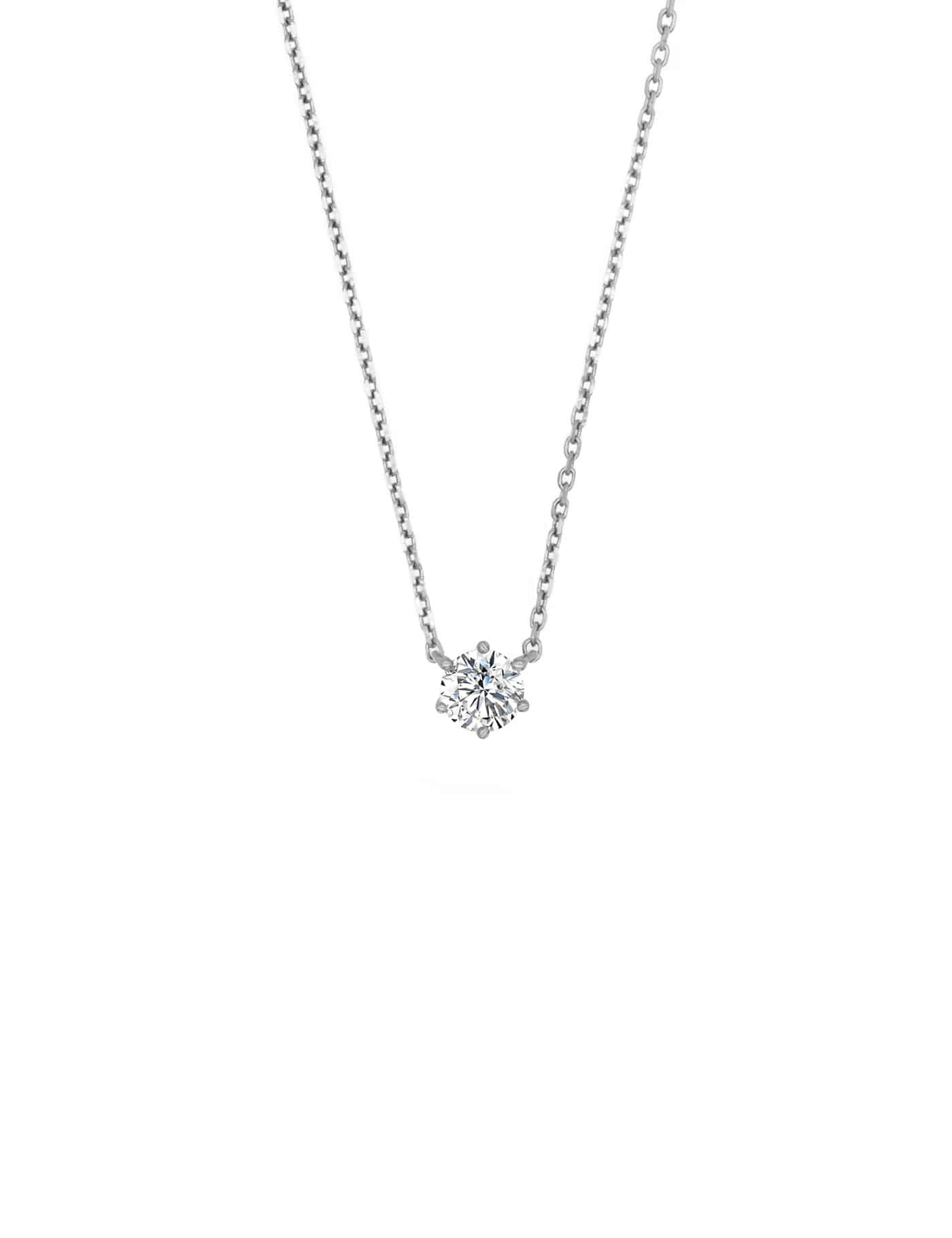 Ice 5.5mm necklace (WG)